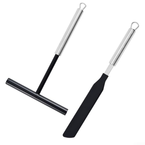 Edelstahl Crêpe Maker Zubehör 2er Set Verteiler für perfekt dünne Crepes Edelstahl Crêpe Maker Zubehör 2er Set Verteiler für perfekt dünne Crepes von Lecreatekit