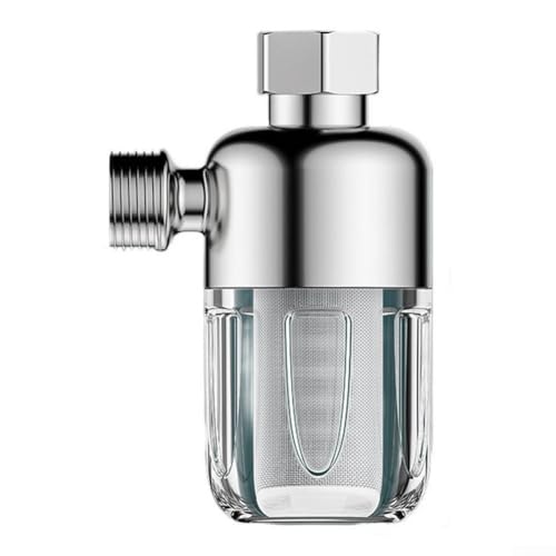 Edelstahl Dusche Wasserfilter Badezimmer Wasserfilter mit transparentem Fenster Kalk Entfernungssystem für Wasserhahn Heizung Edelstahl Dusche Wasserfilter Badezimmer Wasserfilter mit transparentem Fenster Kalk Entfernungssystem für Wasserhahn Heizung von Lecreatekit