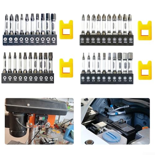 Effizient gestaltetes Schraubendreher-Bit-Set mit Magnetisierer-Werkzeug für befestigte Arbeitsabläufe, 10-teiliges Set Effizient gestaltetes Schraubendreher-Bit-Set mit Magnetisierer-Werkzeug für befestigte Arbeitsabläufe, 10-teiliges Set von Lecreatekit