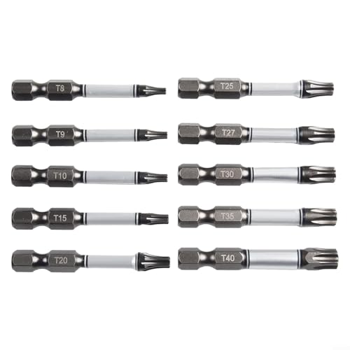 Effizient gestaltetes Schraubendreher-Bit-Set mit Magnetisierer-Werkzeug für befestigte Arbeitsabläufe (Schraubendreher) von Lecreatekit
