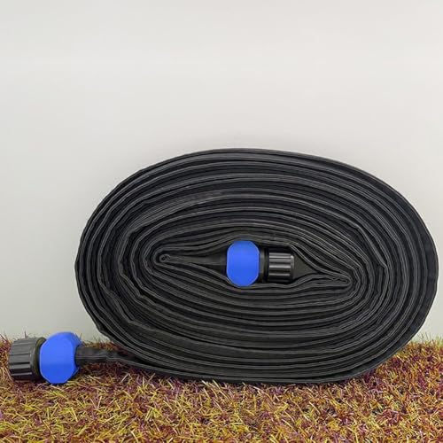 Effiziente Gartenbewässerung mit PVC-Sickerrohr, flexible und weiche Bewässerungslösung (7,6 m) von Lecreatekit