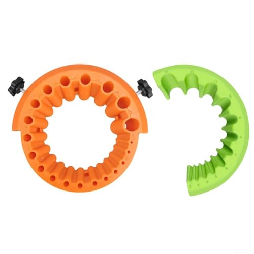 Effizienter Bohrerspitzer, Bohrerspitzer, Winkelschleifer, kompatibel mit Schärfleistung für Metall, Holz (Set 2) von Lecreatekit