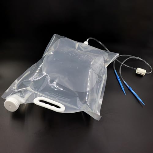 Effizientes automatisches Bewässerungssystem mit Durchflusskontrolle für 30 Tage Pflanzenhydratation ((2 l)) von Lecreatekit