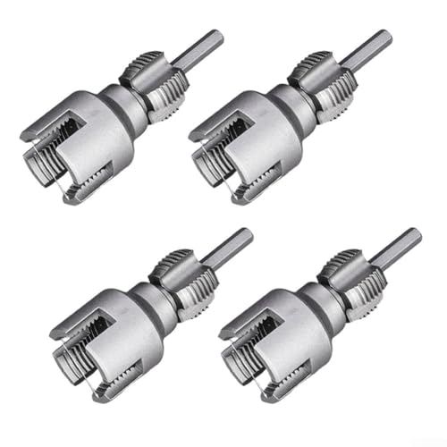 Elektrischer integrierter Einfädler, integrierter Innen-Außeneinfädler, 4-Punkt-6-Punkt-Rohre, Werkzeug-Set, Sanitärprojekte, Einfädel-Set (4-Punkt) von Lecreatekit