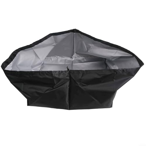 Elektrofahrzeug-Ladestation Regenschutz, wetterbeständiger Oxford-Tuchschutz für Wandmontage für Autoladegeräte (schwarz) von Lecreatekit