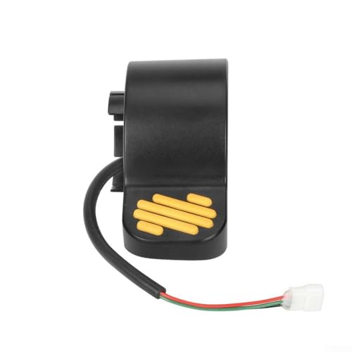 Elektroroller Bremsbeschleunigungssteuerung, Bremsbeschleuniger Daumensteuergerät Ersatz kompatibel für ES1 für ES5 Serie (Gelb) von Lecreatekit