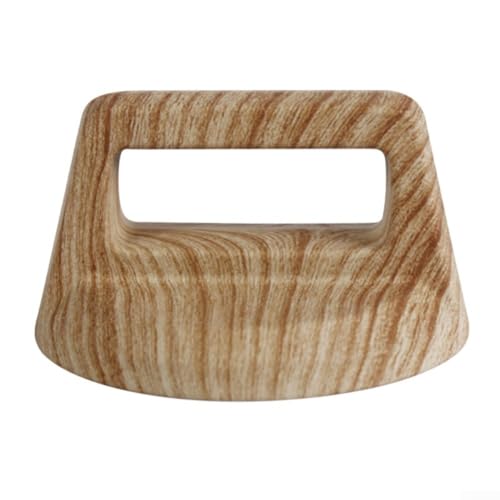 Ersatzknopf für Topfdeckel, Küchen-Kochgeschirr, Bakelit-Kunststoff, schwarzes Holz, hitzebeständig für Topfdeckel, Bratpfannen (helle Holzmaserung) von Lecreatekit