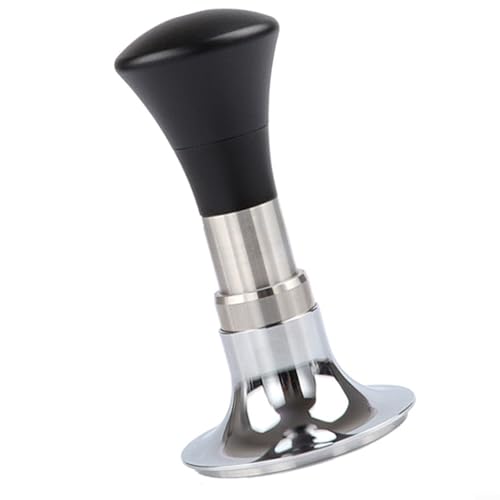 Espresso Distribution Tool Spring Loaded Stainless Steel Tamper for Barista Level Brews (58.5mm) von Lecreatekit