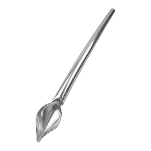 Essen-Schreiblöffel aus Edelstahl für Schokolade und Saucen Dekoration auf Kuchen und Gebäck (S) von Lecreatekit