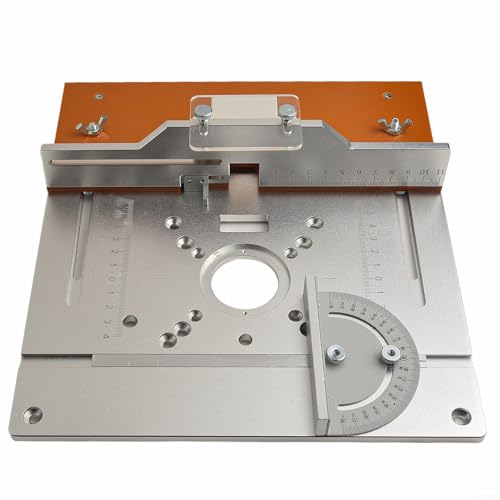 Essential Tool Aluminium Router Table Insert Plate Designed to Enhance Your Woodworking Projects With A Reliable Gehrung Guide Essential Tool Aluminium Router Table Insert Plate Designed to Enhance Your Woodworking Projects With A Reliable Gehrung Guide von Lecreatekit