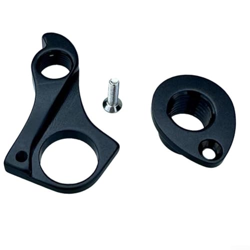 Fahrrad-Schaltauge Steckachse, Fahrrad-Schaltauge durch Achse, CNC-Aluminiumlegierung, kompatibel mit TCR-Modellen von Lecreatekit