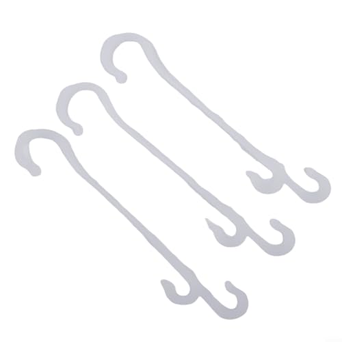 Flexible Tomatenstützhaken, 50100 Stück, zum Schutz Ihrer Pflanzen vor Schäden und gesundem Wachstum (50 Stück) von Lecreatekit