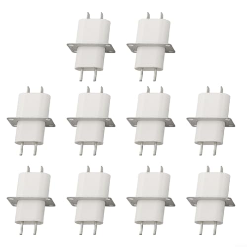 For Microwave Repair Essentials 510pcs 4 Pin Power Sockets for Magnron Connections in Kitchen Appliances (10pcs) von Lecreatekit