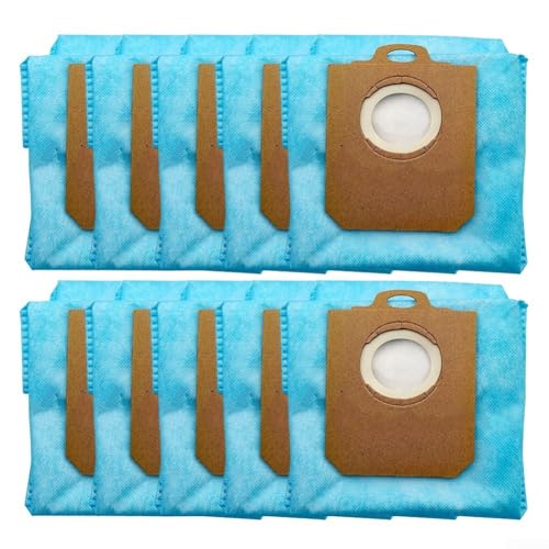 Für Homerun 3000 Serie Staubsaugerbeutel-Set, hygienische Staubeindämmung mit fortschrittlicher Filtration, 10 Stück von Lecreatekit
