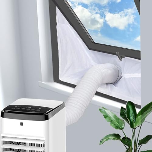 Für Klimaanlagen-Dichtung zum Schieben für Fenster zur Verbesserung der Raumtemperaturkontrolle (400 cm) von Lecreatekit