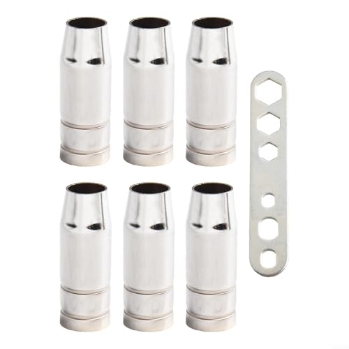 Für MIG Welder's Essential konisches Düsen-Set für die Verwendung mit 25AK MB25 Taschenlampe verfügt über Konstruktions- und Installationswerkzeug Für MIG Welder's Essential konisches Düsen-Set für die Verwendung mit 25AK MB25 Taschenlampe verfügt über Konstruktions- und Installationswerkzeug von Lecreatekit