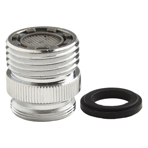 Garten-Wasserhahn-Adapter, 1,9 cm Wasserhahn-Adapter, verbindet Gartenschlauch, effiziente Spritzkontrolle, einfache Installation, verbessert die Leistung von Lecreatekit