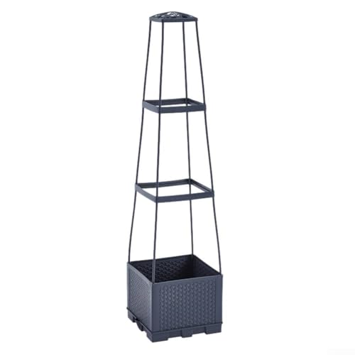 Gartenbeet Selbstbewässernder Pflanzkasten, Hochbeet Box mit Höhenverstellbar zum Klettern von Gemüse Blumen Pflanzen (B) von Lecreatekit
