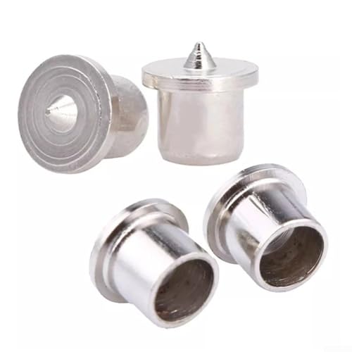 Holzdübel Zentrierspitzen Set, Holzbearbeitung Dübel Zentrierspitzen Markierstifte Set Metallgehäuse 6Mm 12Mm Für Holzbearbeitung(Hollow) von Lecreatekit