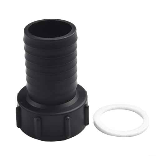 IBC Tankadapter Wasserhahnanschluss für effektive Entwässerung und Wasserübertragung (50 mm) von Lecreatekit