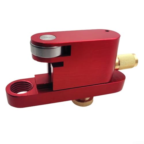 Innovative Purfling Groove Router Tool with Adjustable Features for Musical Instrument Crafting (Red) von Lecreatekit