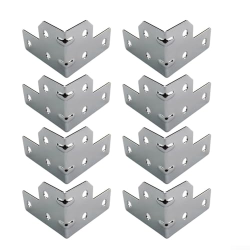 Iron Angle Protector Set of 8 Essential Edge Supports for Boxes in Homes or Industries (Corner Code) von Lecreatekit