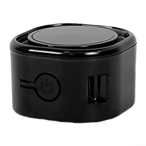 Kaffee-Spritzer-Zerstäuber, elektrischer Kaffeebohnen-Zerstäuber-Set mit Flaschen-Sprüh-Wassertank, magnetischer Bodenbehälter (schwarz) von Lecreatekit