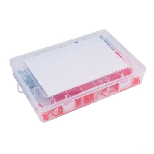 Komplettes 160-teiliges hydraulisches Schmiernippel-Set mit 80 Stück, organisiert in Aufbewahrungsbox für einfachen Zugang und Wartung von Lecreatekit