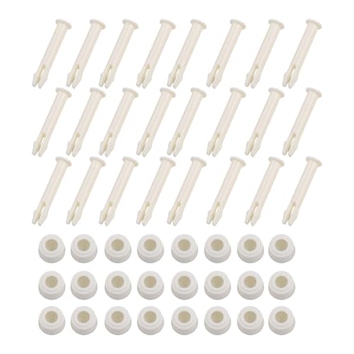 Komplettes Reparaturset für Pools, 24 Verbindungsstifte und Dichtungen für effektive Poolwartung, 5 x 56 cm (5,5 cm) von Lecreatekit