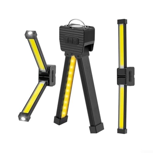 LED-Turnlampe, 7 einstellbare Helligkeitsstufen, Magnetbefestigungshaken-Funktion und faltbarer 180 Grad drehbarer Kopf LED-Turnlampe, 7 einstellbare Helligkeitsstufen, Magnetbefestigungshaken-Funktion und faltbarer 180 Grad drehbarer Kopf von Lecreatekit