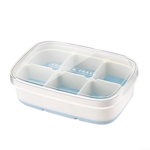 Lebensmittelechte Eiswürfelformen mit innovativem Design für schnelle Eisherstellung zu Hause (Eisblau) von Lecreatekit
