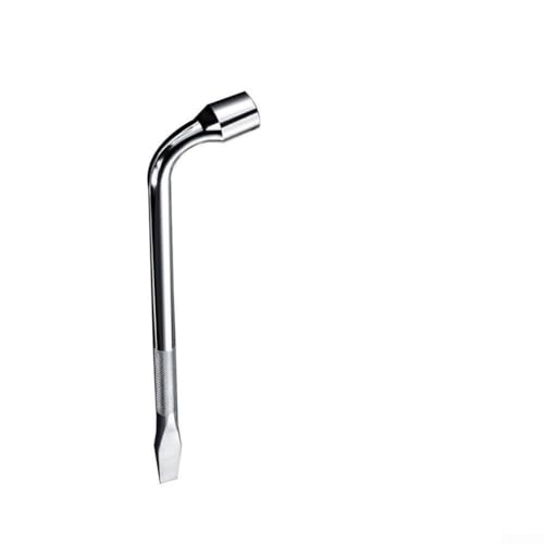 Lecreatekit 171921 mm robuster Radmutternschlüssel – Autoreparaturwerkzeug für Notfall-Reifenwechsel, professionelle Garage und Heimgebrauch, ausziehbarer Griff (17 mm) von Lecreatekit
