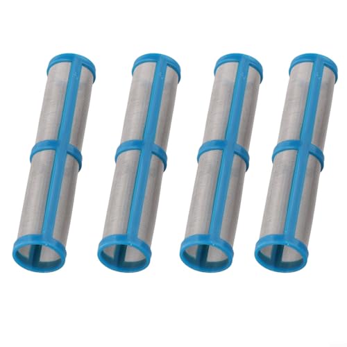 Lecreatekit 4 Stück 100 Mesh Edelstahlfilter für G 390 395 490 495 595 Airless-Farbspritzgeräte von Lecreatekit