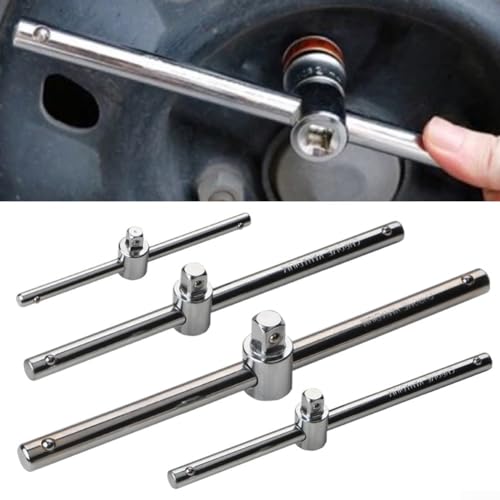 Lecreatekit Chrom-Vanadium-Stahl-Steckschlüssel für die Autowartung, effizientes Design für einfache Handhabung (195 mm) von Lecreatekit