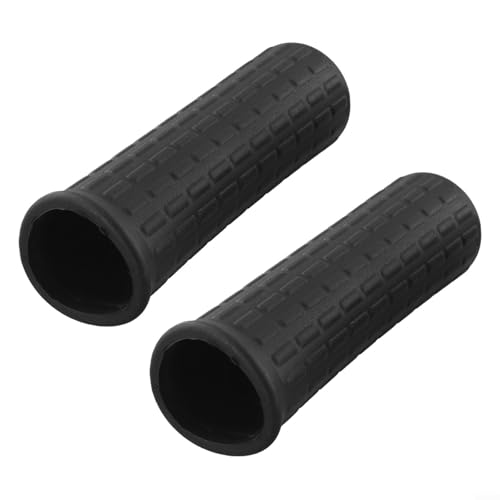 Lecreatekit Gartenwerkzeug-Zubehör, Gummi-Schubkarrengriffe mit Anti-Rutsch-Funktionen für optimale Kontrolle, 122 x 33 mm, 2 Stück von Lecreatekit