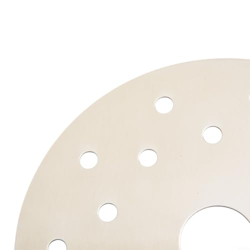 Lecreatekit Induktions-Koch-Wärmeverteiler-Disc, Edelstahl-Adapterplatte für verschiedene Kochgeschirr-Optionen (16,5 cm) von Lecreatekit