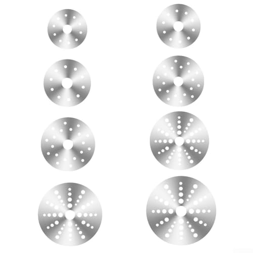 Lecreatekit Induktionskoch-Wärmeverteiler-Disc, Edelstahl-Adapterplatte für verschiedene Kochgeschirr-Optionen (13 cm) von Lecreatekit