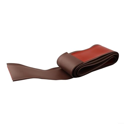 Lecreatekit Weich-PVC-Sockelleiste, 3 m, verschönert Ihren Raum mit einem sauberen Finish (dunkelbraun) von Lecreatekit