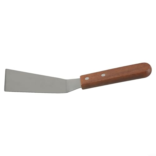Leicht zu reinigender kleiner Bratspatel mit hitzebeständigem Holzgriff (S-Bratspatel) von Lecreatekit