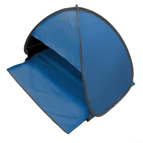 Leicht zu transportierendes Haustierzelt mit UV-Schutz für Sommerabenteuer (Saphirblaues Vinyl) von Lecreatekit