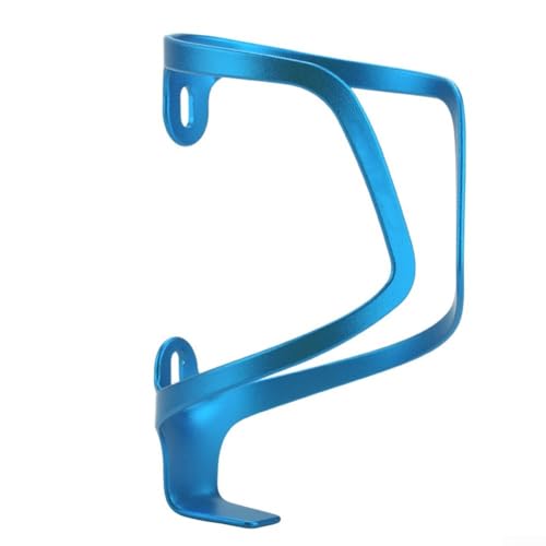 Leichter Flaschenhalter aus Aluminiumlegierung für sichere Getränke-Platzierung auf Mountainbikes (blau) von Lecreatekit