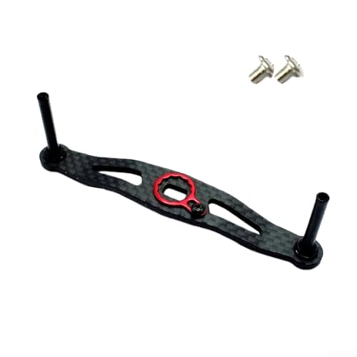 Leichter Kohlefaser-Angelrollengriff für DAIWA für ABU, passend für 85 mm BaitCasting-Modelle (Gold) von Lecreatekit