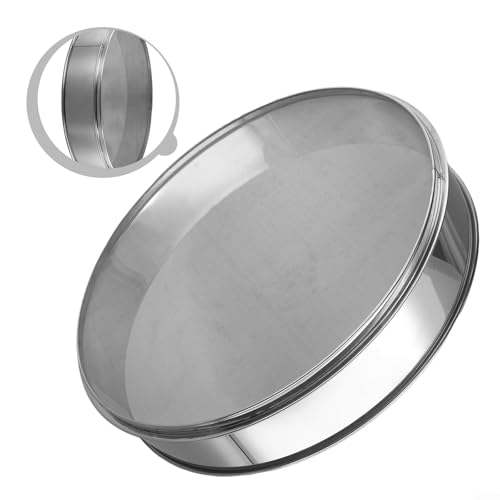 Mehlsieb Edelstahlsieb, Ölsieb für Küche Gebrauch 40CM Feinmaschig Rund Mehlsieb Sieb Sieb zum Backen von Kuchen Mehlsieb Edelstahlsieb, Ölsieb für Küche Gebrauch 40CM Feinmaschig Rund Mehlsieb Sieb Sieb zum Backen von Kuchen von Lecreatekit