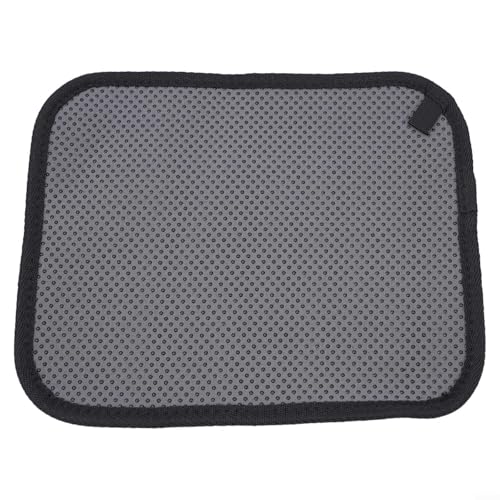 Mikrofaser-Handtuch für Bowlingbälle, leicht und kompakt für einfache Lagerung (schwarz + grau) von Lecreatekit