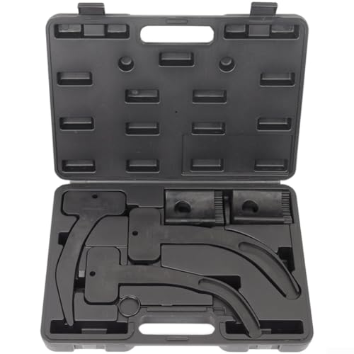Motor Timing Tool Kit, Automotive Timing Tool Set Nockenwelle Ausrichtung Aufbewahrungskoffer Kompatibel mit Jeep für Chrysler Motoren (Schwarz) von Lecreatekit