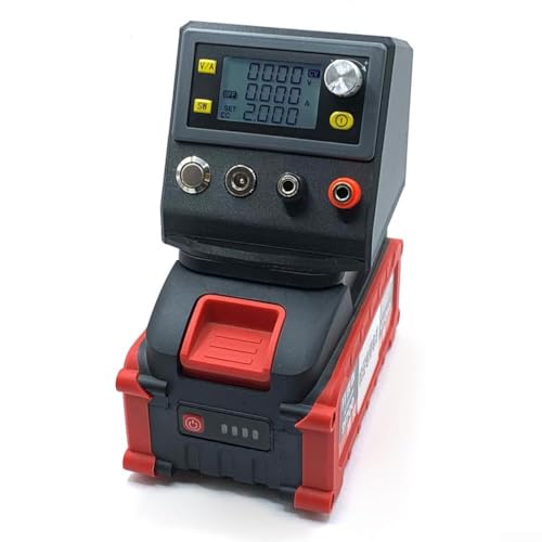 Netzteil zur Temperaturregelung, PPS100, 35 W/80 W, intelligent, verstellbar, Gleichstromversorgung für 18 V/21 V Lithium-Batterien (80 W) von Lecreatekit