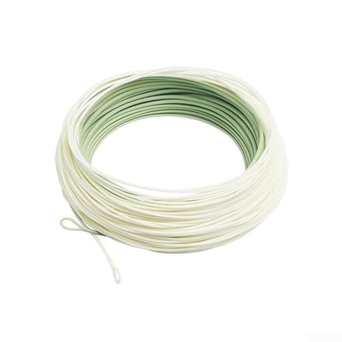 Nylon Outbound Short Fly Fishing Sea Line Designed for Effective Casting in Seawater, 30 Feet Length (WF6F) von Lecreatekit