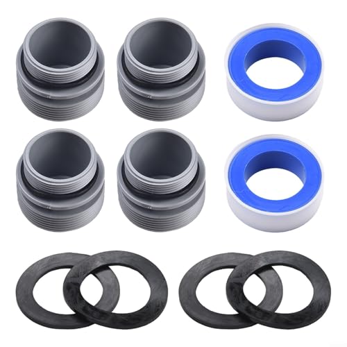 Optimieren Sie Ihre Pool-Setup mit diesem Schlauch-zu-Filter-Adapter-Set (3) von Lecreatekit
