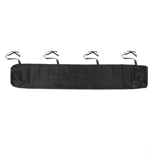 Outdoor Markisenabdeckung, Entwickelt für Sonnen- und Regenschutz, für verschiedene Außenbereiche (Schwarz 3,5 m) von Lecreatekit