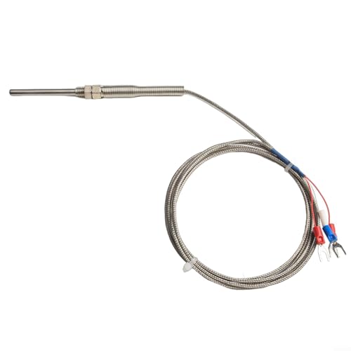 PT100-Kabel für RTD-Sonde für genaue Temperaturmessung und starke Anti-Interferenz-Eigenschaften, 15 m lang (50 mm x 2 m) von Lecreatekit